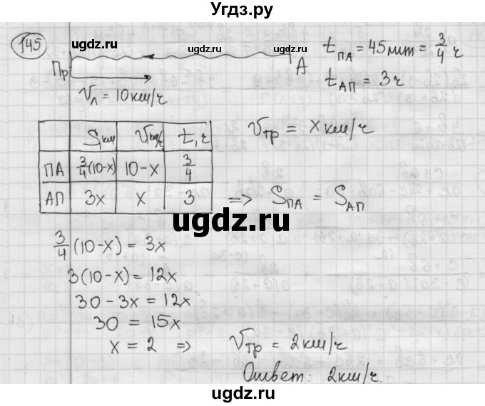ГДЗ (Решебник №2 к учебнику 2015) по алгебре 8 класс Ю.Н. Макарычев / номер / 145