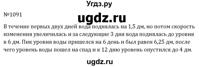 ГДЗ (Решебник к учебнику 2023) по алгебре 8 класс Ю.Н. Макарычев / номер / 1091