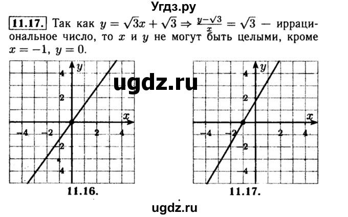 ГДЗ (Решебник №2 к задачнику 2015) по алгебре 8 класс (Учебник, Задачник) Мордкович А.Г. / §11 / 11.17