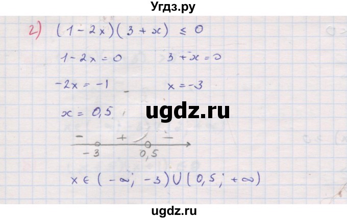 ГДЗ (Решебник к задачнику 2017) по алгебре 8 класс (Учебник, Задачник) Мордкович А.Г. / §37 / 37.14(продолжение 2)