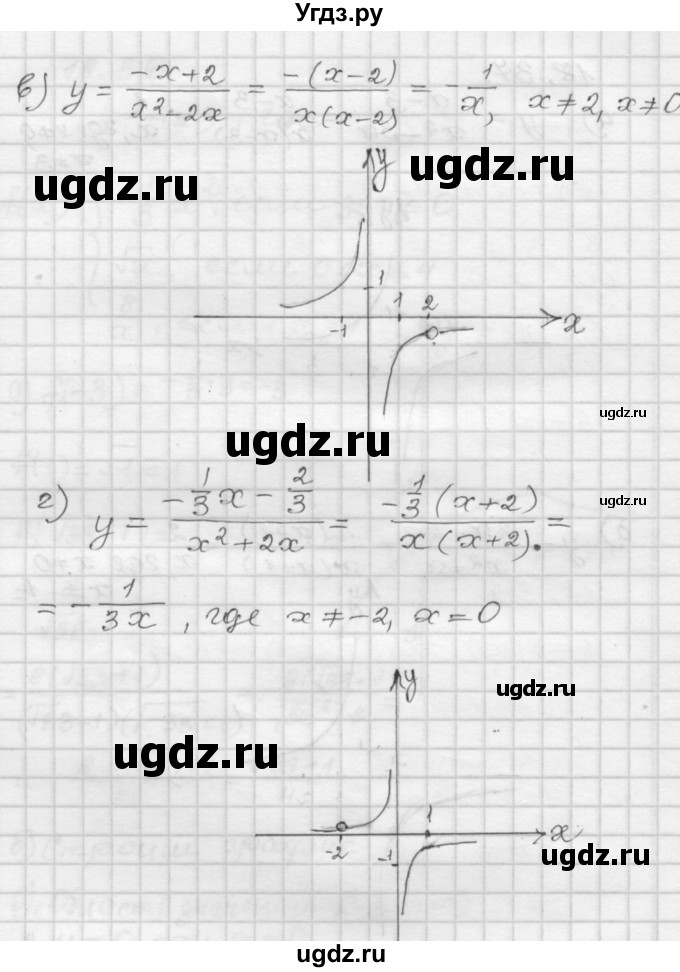 ГДЗ (Решебник №1 к задачнику 2015) по алгебре 8 класс (Учебник, Задачник) Мордкович А.Г. / §18 / 18.37(продолжение 2)