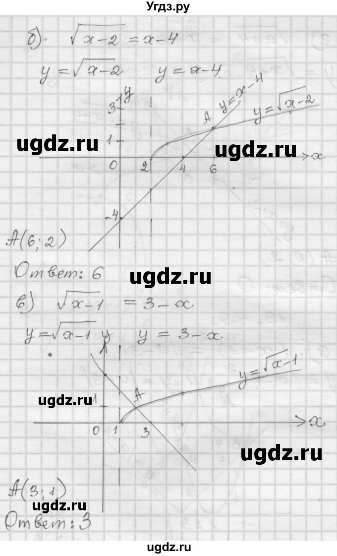 ГДЗ (Решебник №1 к задачнику 2015) по алгебре 8 класс (Учебник, Задачник) Мордкович А.Г. / §19 / 19.48(продолжение 2)