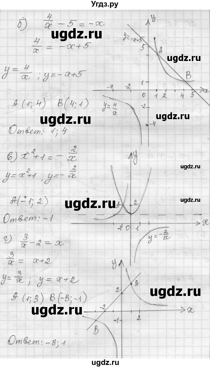ГДЗ (Решебник №1 к задачнику 2015) по алгебре 8 класс (Учебник, Задачник) Мордкович А.Г. / §20 / 20.31(продолжение 2)