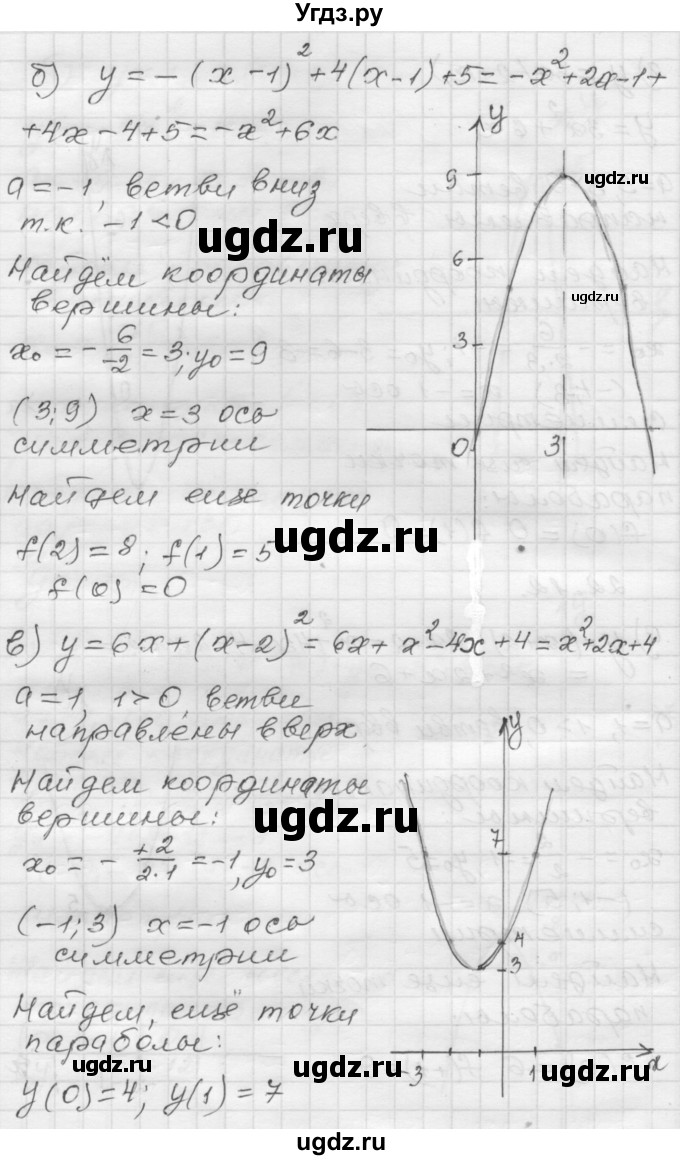 ГДЗ (Решебник №1 к задачнику 2015) по алгебре 8 класс (Учебник, Задачник) Мордкович А.Г. / §22 / 22.12(продолжение 2)