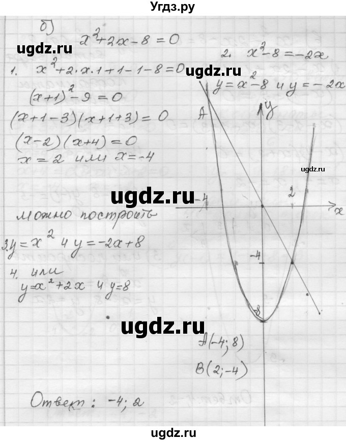 ГДЗ (Решебник №1 к задачнику 2015) по алгебре 8 класс (Учебник, Задачник) Мордкович А.Г. / §23 / 23.12(продолжение 2)