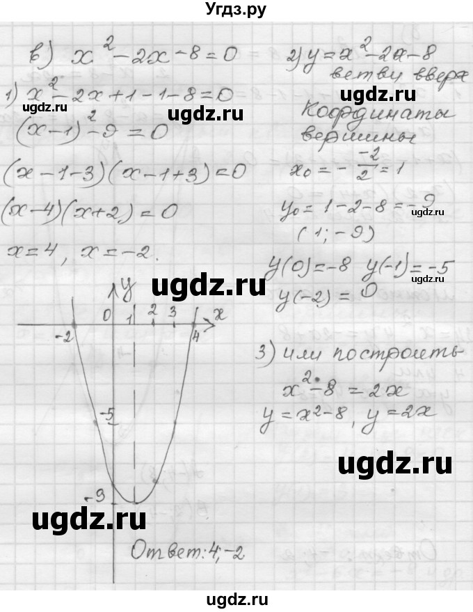 ГДЗ (Решебник №1 к задачнику 2015) по алгебре 8 класс (Учебник, Задачник) Мордкович А.Г. / §23 / 23.12(продолжение 3)