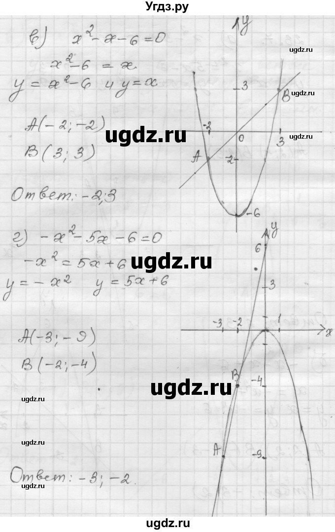 ГДЗ (Решебник №1 к задачнику 2015) по алгебре 8 класс (Учебник, Задачник) Мордкович А.Г. / §23 / 23.7(продолжение 2)