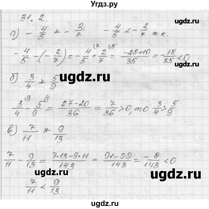 ГДЗ (Решебник №1 к задачнику 2015) по алгебре 8 класс (Учебник, Задачник) Мордкович А.Г. / §31 / 31.2