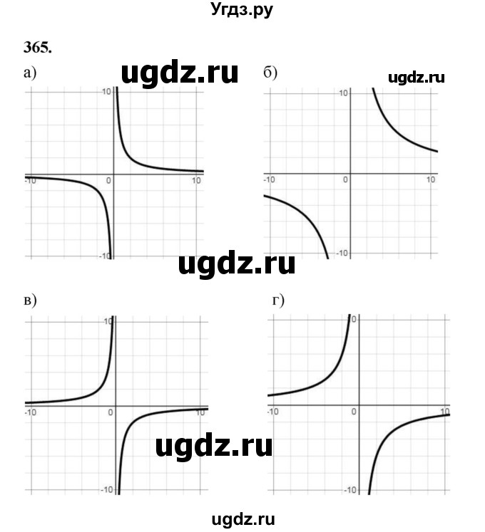 ГДЗ (Решебник к учебнику 2023) по алгебре 9 класс Ю.Н. Макарычев / номер / 365