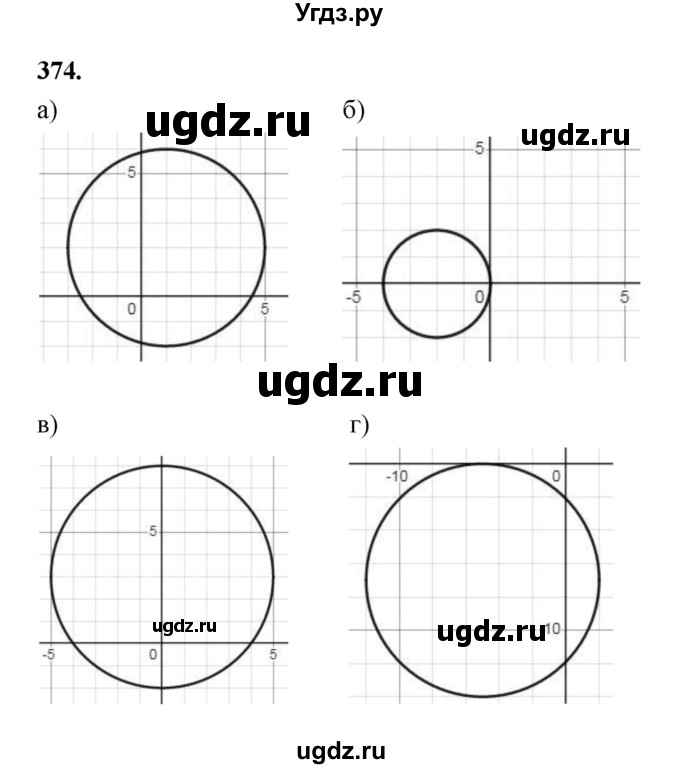 ГДЗ (Решебник к учебнику 2023) по алгебре 9 класс Ю.Н. Макарычев / номер / 374