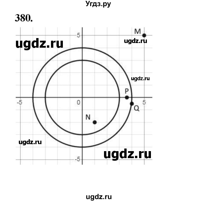 ГДЗ (Решебник к учебнику 2023) по алгебре 9 класс Ю.Н. Макарычев / номер / 380