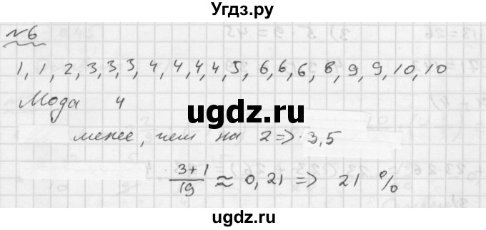 ГДЗ (Решебник №1 к задачнику 2015) по алгебре 9 класс (Учебник, Задачник) Мордкович А.Г. / домашняя контрольная работа / КР-5 / вариант 2 / 6