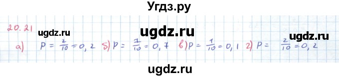 ГДЗ (Решебник к задачнику 2019) по алгебре 9 класс (Учебник, Задачник) Мордкович А.Г. / § 20 / 20.21