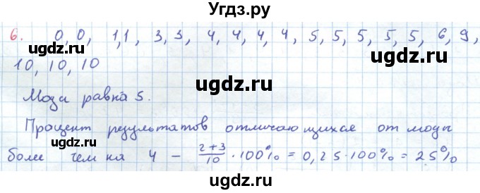 ГДЗ (Решебник к задачнику 2019) по алгебре 9 класс (Учебник, Задачник) Мордкович А.Г. / домашняя контрольная работа / КР-5 / вариант 1 / 6