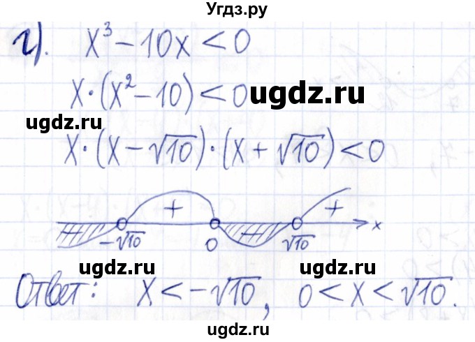 ГДЗ (Решебник к задачнику 2021) по алгебре 9 класс (Учебник, Задачник) Мордкович А.Г. / § 2 / 2.18(продолжение 2)