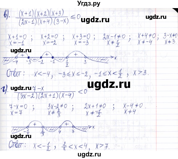ГДЗ (Решебник к задачнику 2021) по алгебре 9 класс (Учебник, Задачник) Мордкович А.Г. / § 2 / 2.19(продолжение 2)