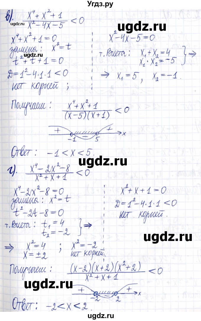 ГДЗ (Решебник к задачнику 2021) по алгебре 9 класс (Учебник, Задачник) Мордкович А.Г. / § 2 / 2.30(продолжение 2)