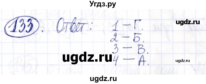 ГДЗ (Решебник к задачнику 2021) по алгебре 9 класс (Учебник, Задачник) Мордкович А.Г. / итоговое повторение (2019-2021) / 133