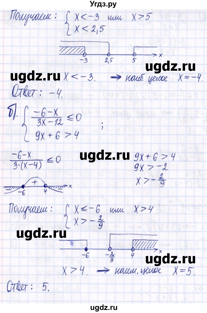 ГДЗ (Решебник к задачнику 2021) по алгебре 9 класс (Учебник, Задачник) Мордкович А.Г. / итоговое повторение (2019-2021) / 297(продолжение 2)