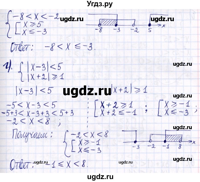 ГДЗ (Решебник к задачнику 2021) по алгебре 9 класс (Учебник, Задачник) Мордкович А.Г. / § 4 / 4.34(продолжение 3)