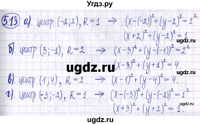 ГДЗ (Решебник к задачнику 2021) по алгебре 9 класс (Учебник, Задачник) Мордкович А.Г. / § 5 / 5.13