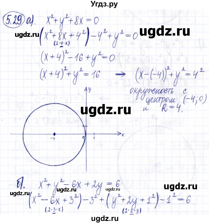 ГДЗ (Решебник к задачнику 2021) по алгебре 9 класс (Учебник, Задачник) Мордкович А.Г. / § 5 / 5.29