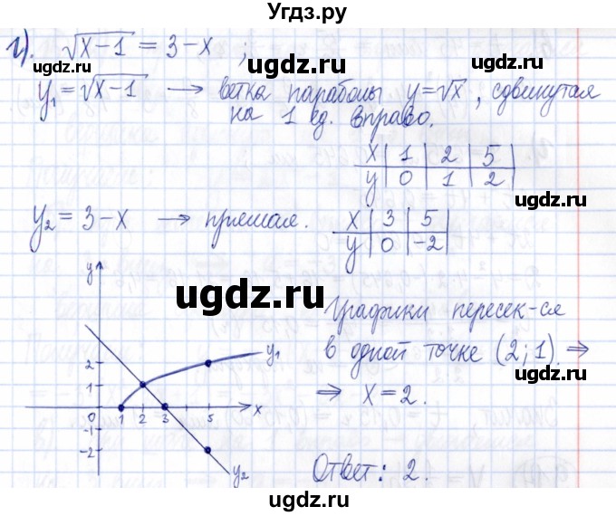 ГДЗ (Решебник к задачнику 2021) по алгебре 9 класс (Учебник, Задачник) Мордкович А.Г. / § 9 / 9.12(продолжение 3)