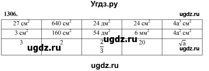 ГДЗ (Решебник к учебнику 2023) по геометрии 7 класс Л.С. Атанасян / номер / 1306