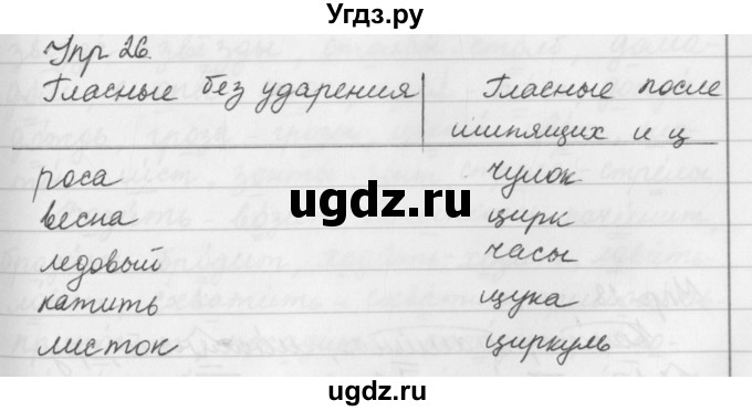 ГДЗ (Решебник к учебнику 2019) по русскому языку 5 класс М.Т. Баранов / упражнение / 26