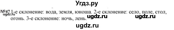 ГДЗ (Решебник к учебнику 2023) по русскому языку 5 класс М.Т. Баранов / упражнение / 47