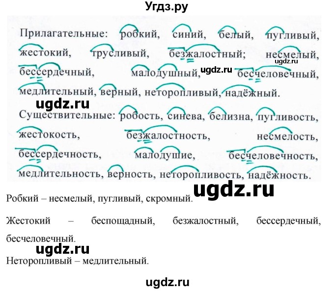 ГДЗ (Решебник №1 к учебнику 2016) по русскому языку 5 класс М.Т. Баранов / упражнение / 577(продолжение 2)