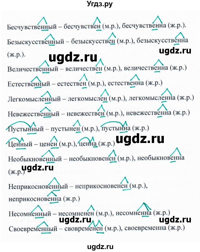 ГДЗ (Решебник к учебнику 2020) по русскому языку 6 класс М.Т. Баранов / упражнение / 417