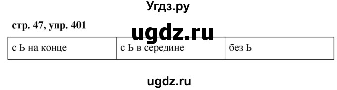 ГДЗ (Решебник №1 к учебнику 2015) по русскому языку 6 класс М.Т. Баранов / упражнение / 401
