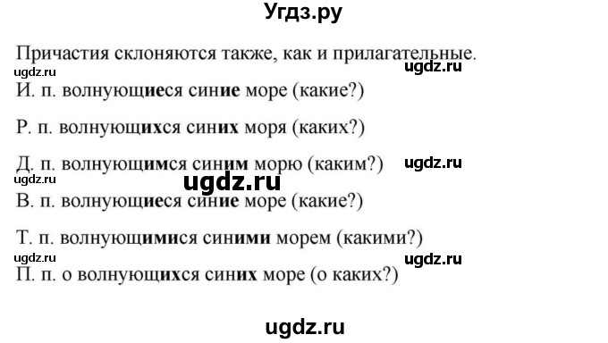 ГДЗ (Решебник к учебнику 2023) по русскому языку 7 класс М.Т. Баранов / материал для самостоятельных наблюдений / §24