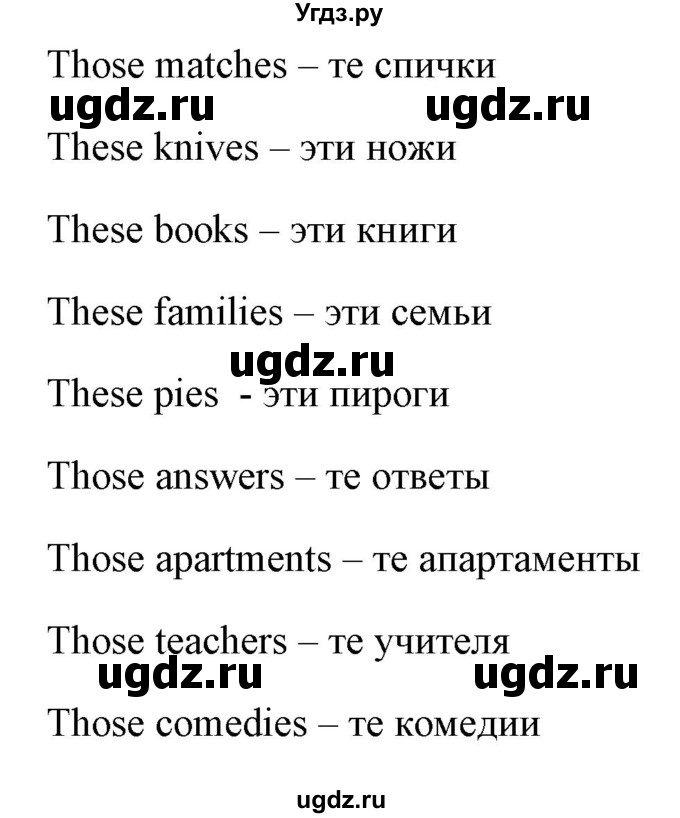 ГДЗ (Решебник) по английскому языку 5 класс (грамматика: сборник упражнений) Голицынский Ю.Б. / упражнение номер / 93(продолжение 2)