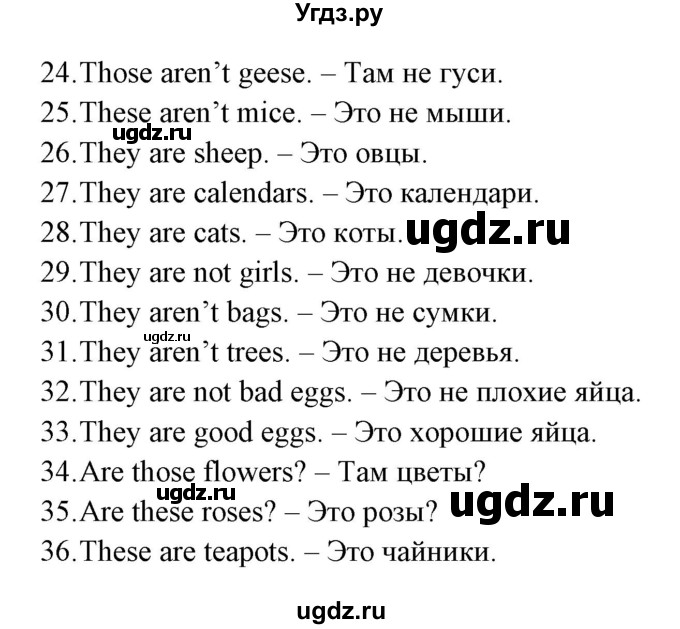 ГДЗ (Решебник) по английскому языку 5 класс (грамматика: сборник упражнений) Голицынский Ю.Б. / упражнение номер / 94(продолжение 3)