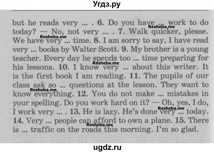 ГДЗ (Учебник) по английскому языку 5 класс (грамматика: сборник упражнений) Голицынский Ю.Б. / упражнение номер / 126(продолжение 2)