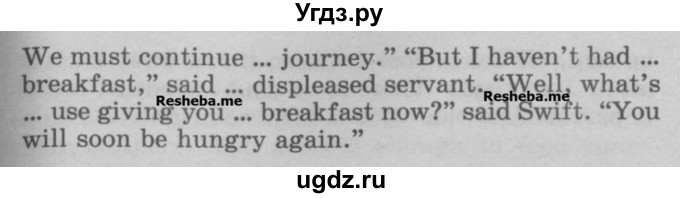 ГДЗ (Учебник) по английскому языку 5 класс (грамматика: сборник упражнений) Голицынский Ю.Б. / упражнение номер / 49(продолжение 2)