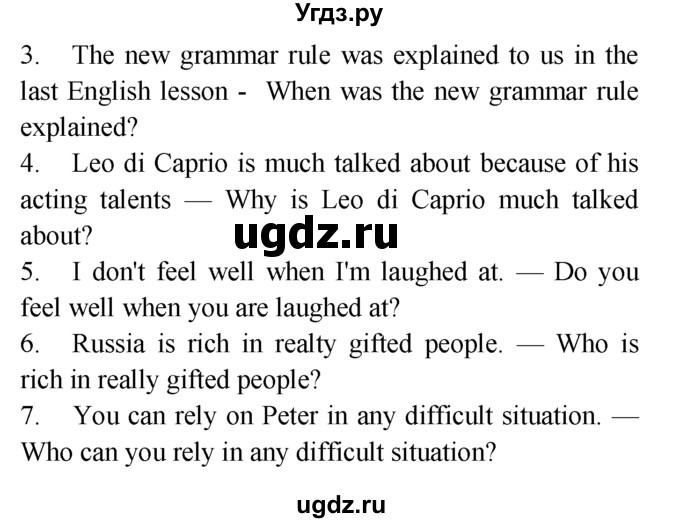 ГДЗ (Решебник №1 2008) по английскому языку 7 класс (Enjoy English) М.З. Биболетова / unit 3 / домашнее задание / 39(продолжение 2)