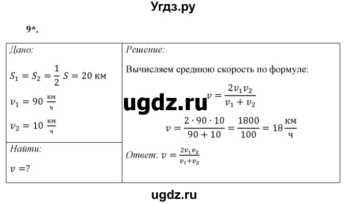 ГДЗ (Решебник к учебнику 2021 (Просвещение)) по физике 7 класс А.В. Перышкин / § 17 / упражнение 8 (2021) / 9