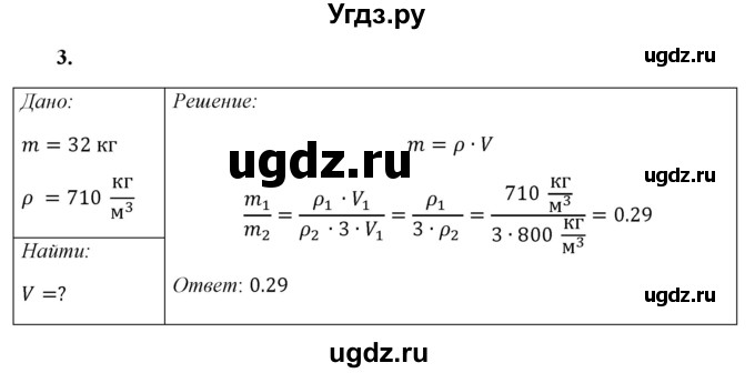ГДЗ (Решебник к учебнику 2021 (Просвещение)) по физике 7 класс А.В. Перышкин / § 24 / упражнение 13 (2021) / 3