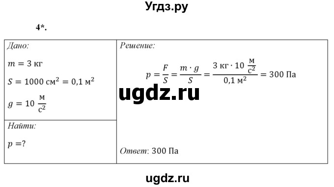 ГДЗ (Решебник к учебнику 2021 (Просвещение)) по физике 7 класс А.В. Перышкин / § 42 / упражнение 25 (2021) / 4