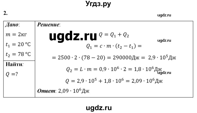 ГДЗ (Решебник к учебнику 2021 (Просвещение)) по физике 8 класс А.В. Перышкин / § 20 / упражнение 18 (2021) / 2