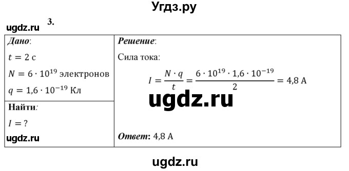 ГДЗ (Решебник к учебнику 2021 (Просвещение)) по физике 8 класс А.В. Перышкин / § 36 / упражнение 28 (2021) / 3