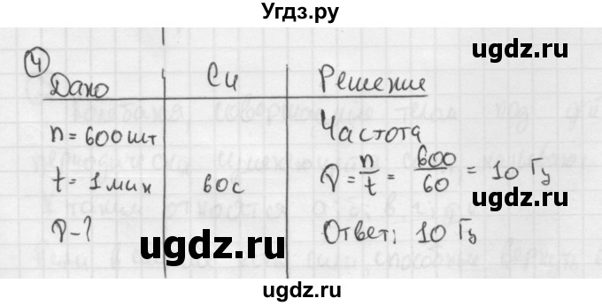 ГДЗ (Решебник №1 к учебнику 2014) по физике 9 класс Перышкин А.В. / § 24 / упражнение 24 / 4