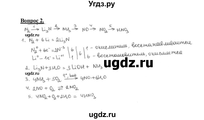ГДЗ (Решебник №1 2014) по химии 9 класс О.С. Габриелян / §28 / 2