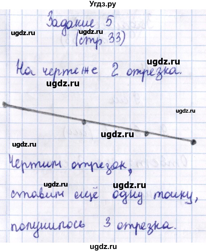 ГДЗ (Решебник №2 к учебнику 2016) по математике 1 класс М.И. Моро / часть 2 / страница / 33(продолжение 5)