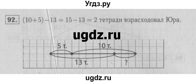 ГДЗ (Решебник №3 к тетради 2016) по математике 2 класс (рабочая тетрадь) Моро М. И. / часть 2 / 35(продолжение 2)