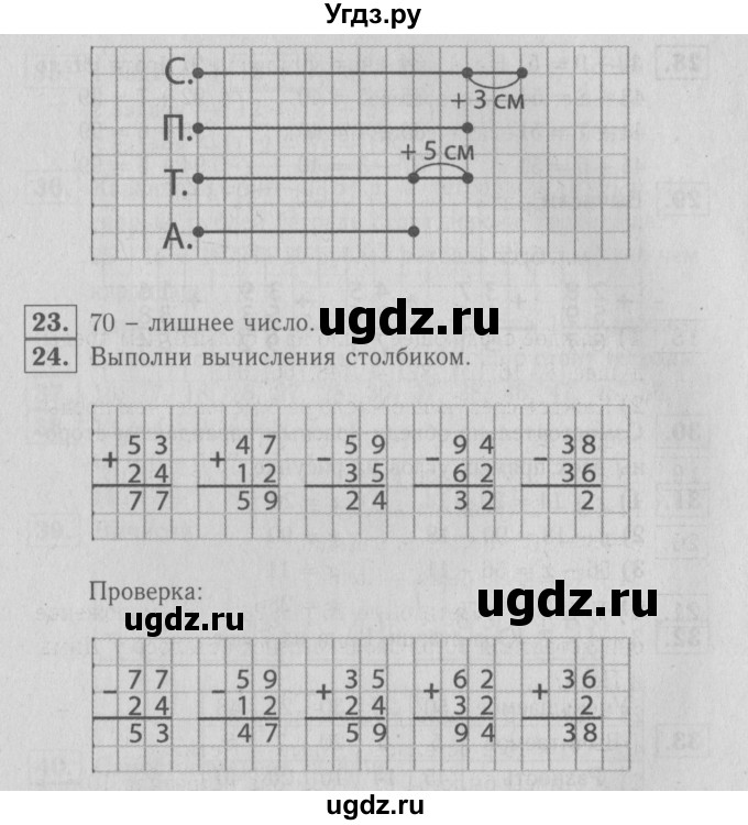ГДЗ (Решебник №3 к тетради 2016) по математике 2 класс (рабочая тетрадь) Моро М. И. / часть 2 / 10(продолжение 2)