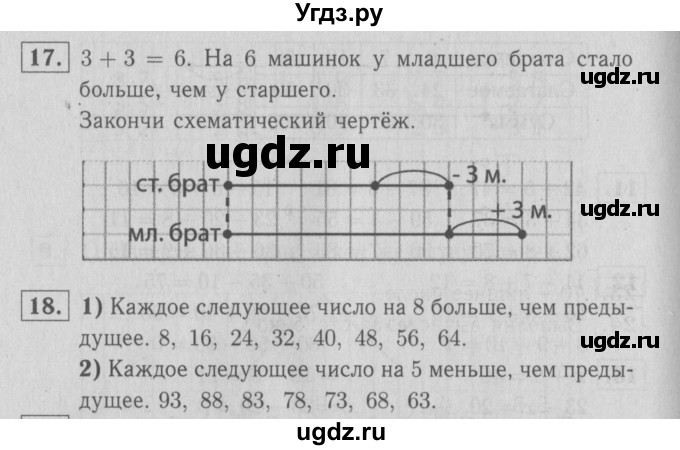 ГДЗ (Решебник №3 к тетради 2016) по математике 2 класс (рабочая тетрадь) Моро М. И. / часть 2 / 8(продолжение 2)